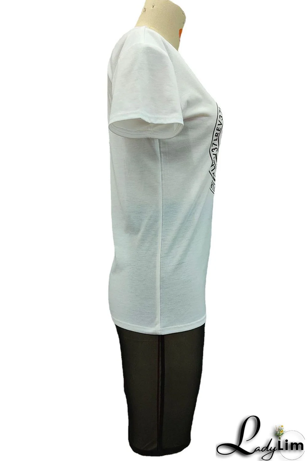 Pink Casual Print Patchwork O Neck Short Sleeve Two Pieces