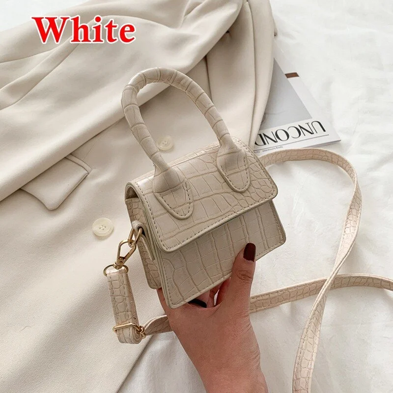 Transparent Jelly Chain Bags Pu Leather Crossbody Bags For Women 2021 Small Flap Shoulder Simple Bag Female Travel Handbags Girl