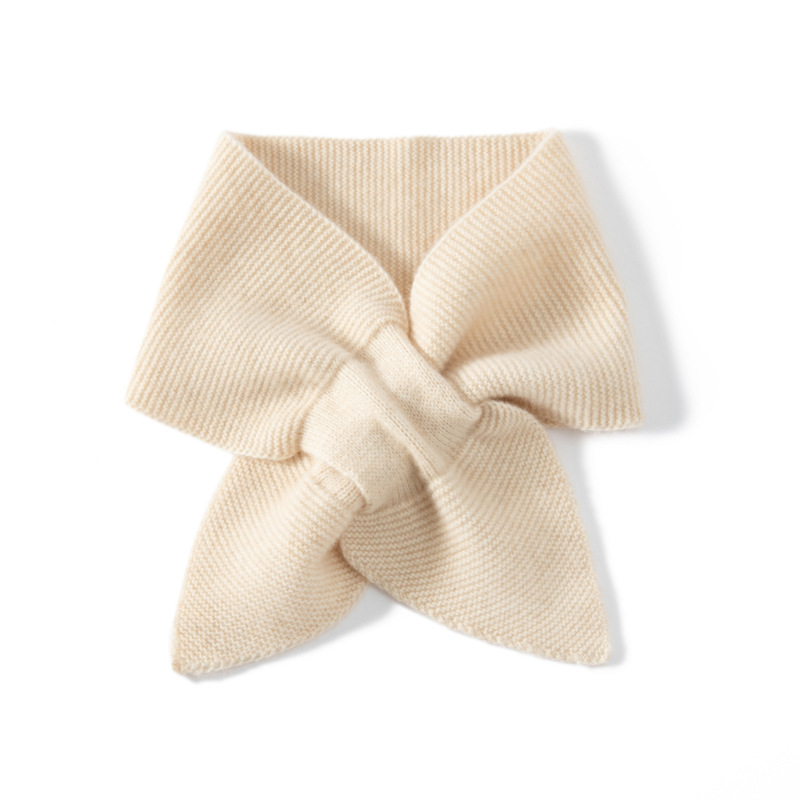 100% Cashmere Plain Neck Scarf REAL SILK LIFE