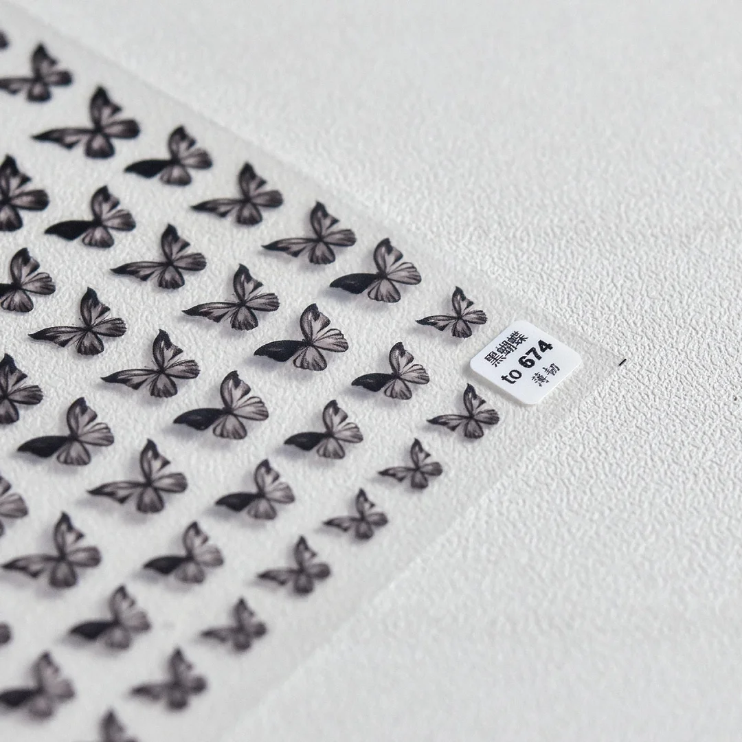 Smoke Stickers For Nail Foil Japanese Stickers Nail Decals Designer Adhesive Nails Fashion Manicure Sticker The New High Quality-Nail Inspo