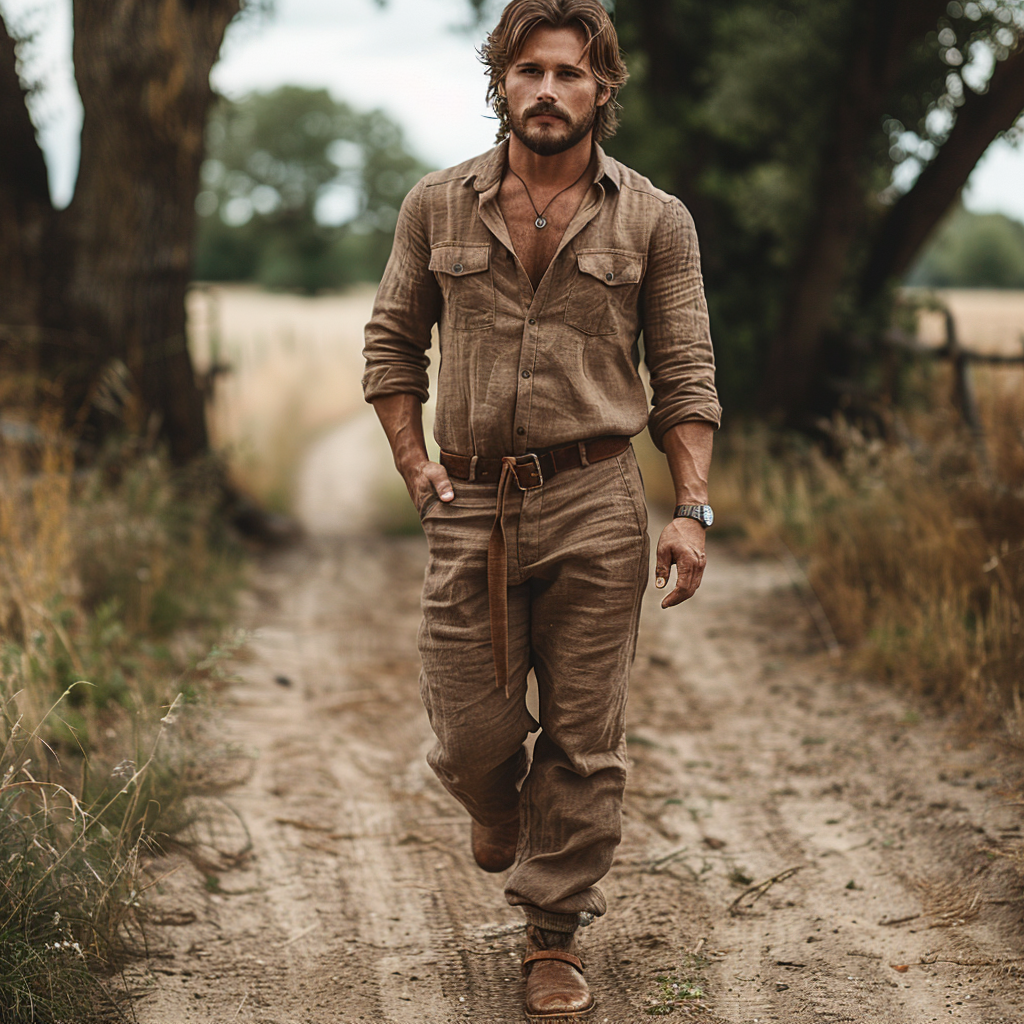 Linen Jumpsuit-inspireuse