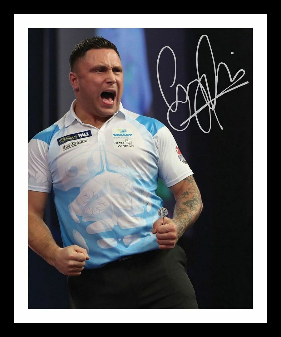 Gerwyn Price Autograph Signed & Framed Photo Poster painting 1