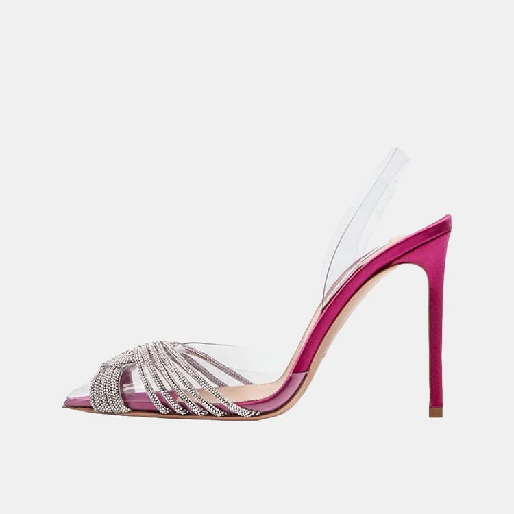 Clarkia Rhinestone Sandals shopify Stunahome.com