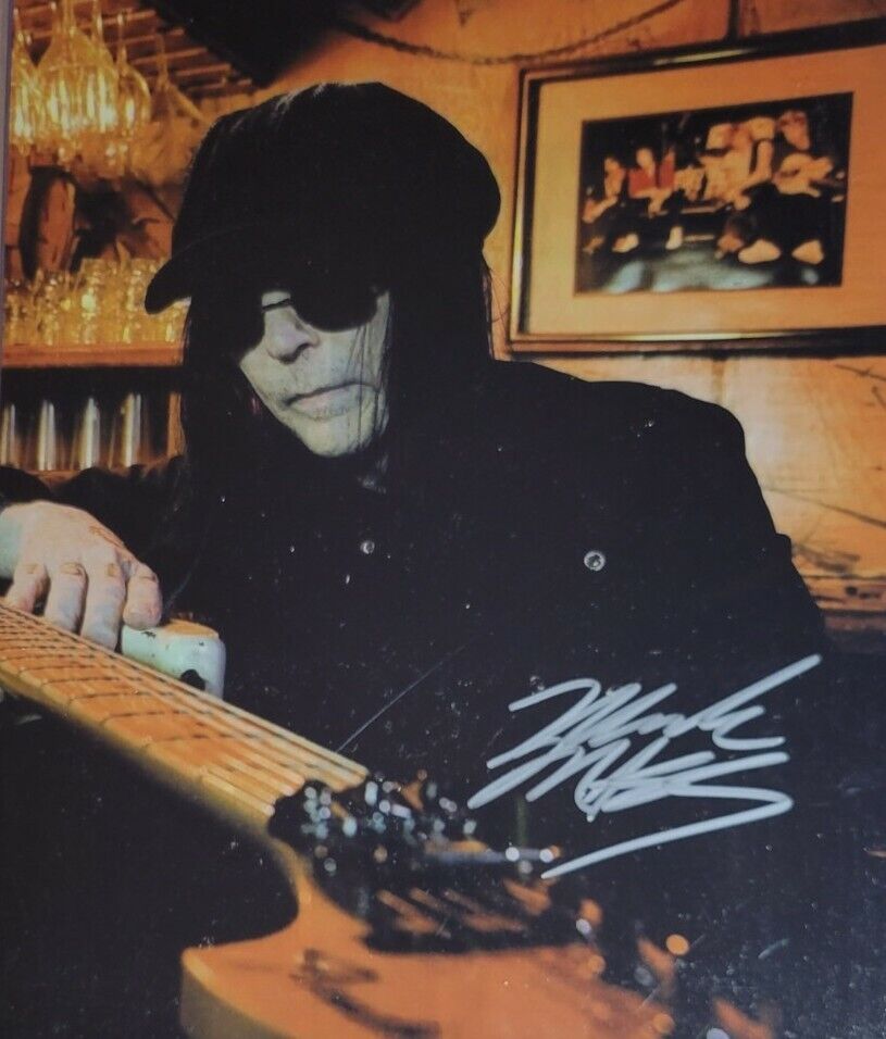 Mick Mars Authentic Autographed 8x10 Photo Poster painting w/ COA