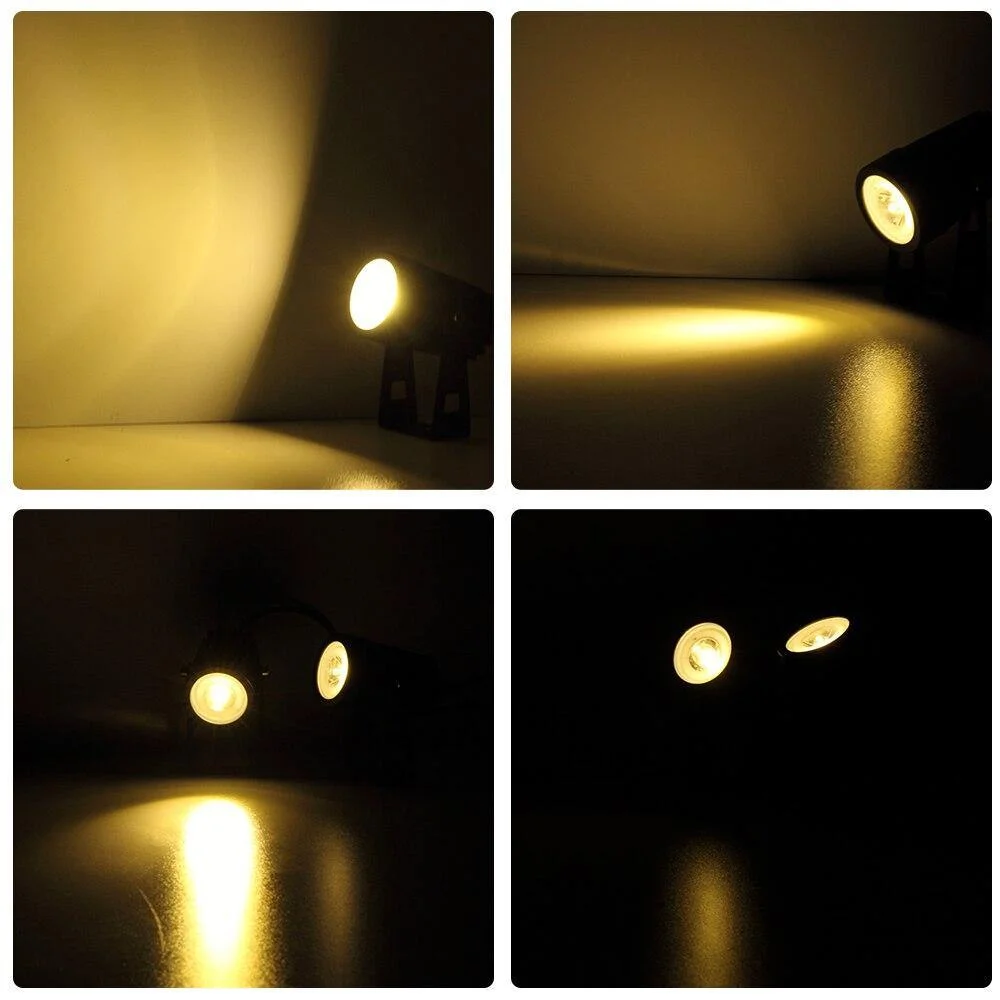 Solar Powered Spotlight