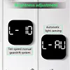 Digital Wall Clock LED Desk Alarm Clock Temperature/Date Display for Home Office