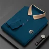 2022 New Men's Fashion Business POLO Shirts