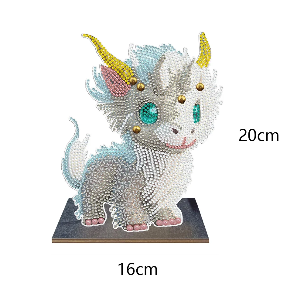 Dragon DIY Diamonds Painting Ornaments Kids Gift Diamond Mosaic Ornament(Single-sided)