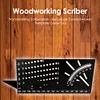 Woodworking Scriber Mark Line Gauge Dovetail Maker Template Guide Tool