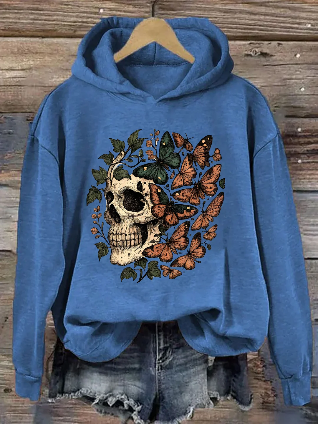 Skull & Butterflies Hoodie