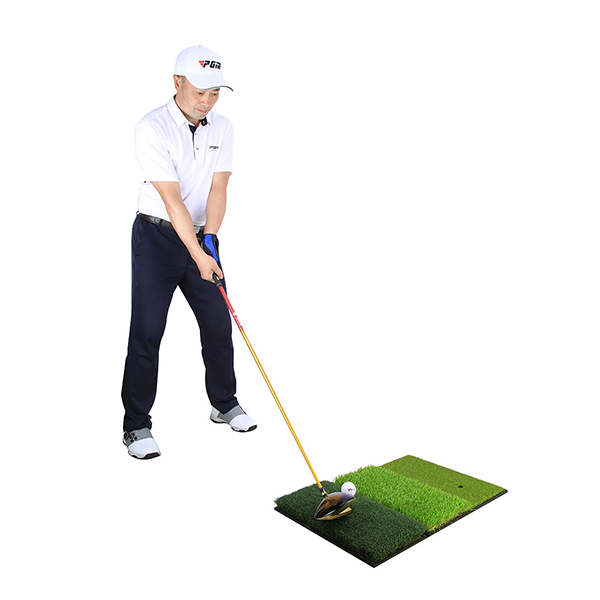Golf Hitting Mat 3in1 Foldable Practice Turf Backyard or Indoor