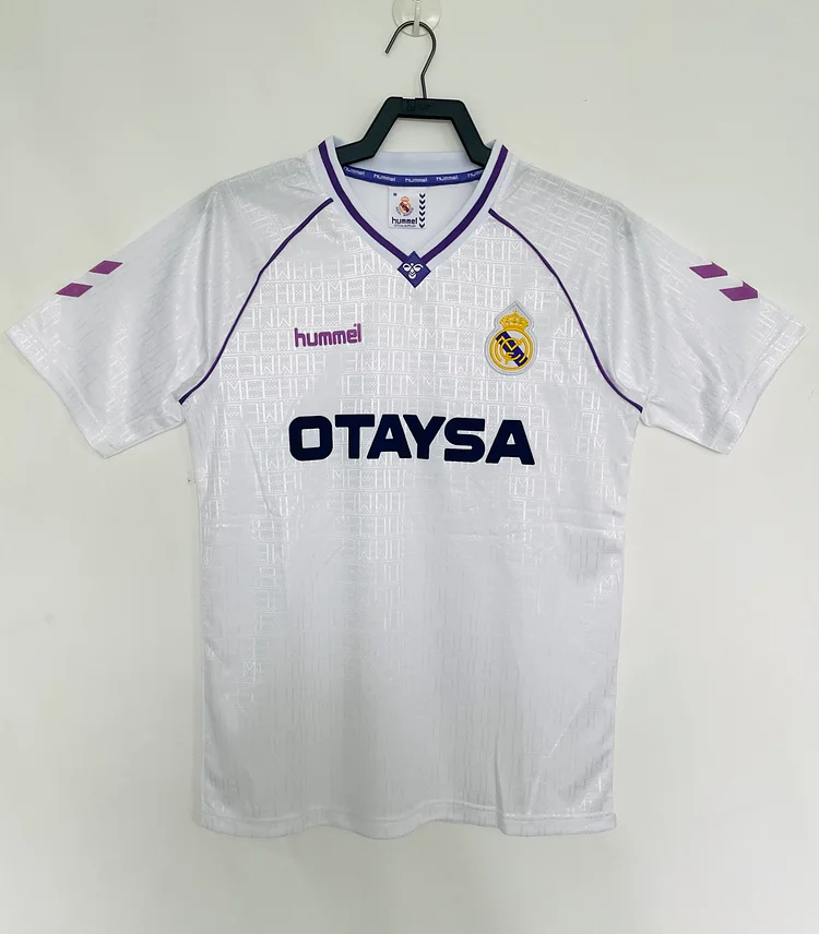 1990-92 Real Madrid Home Retro Jersey