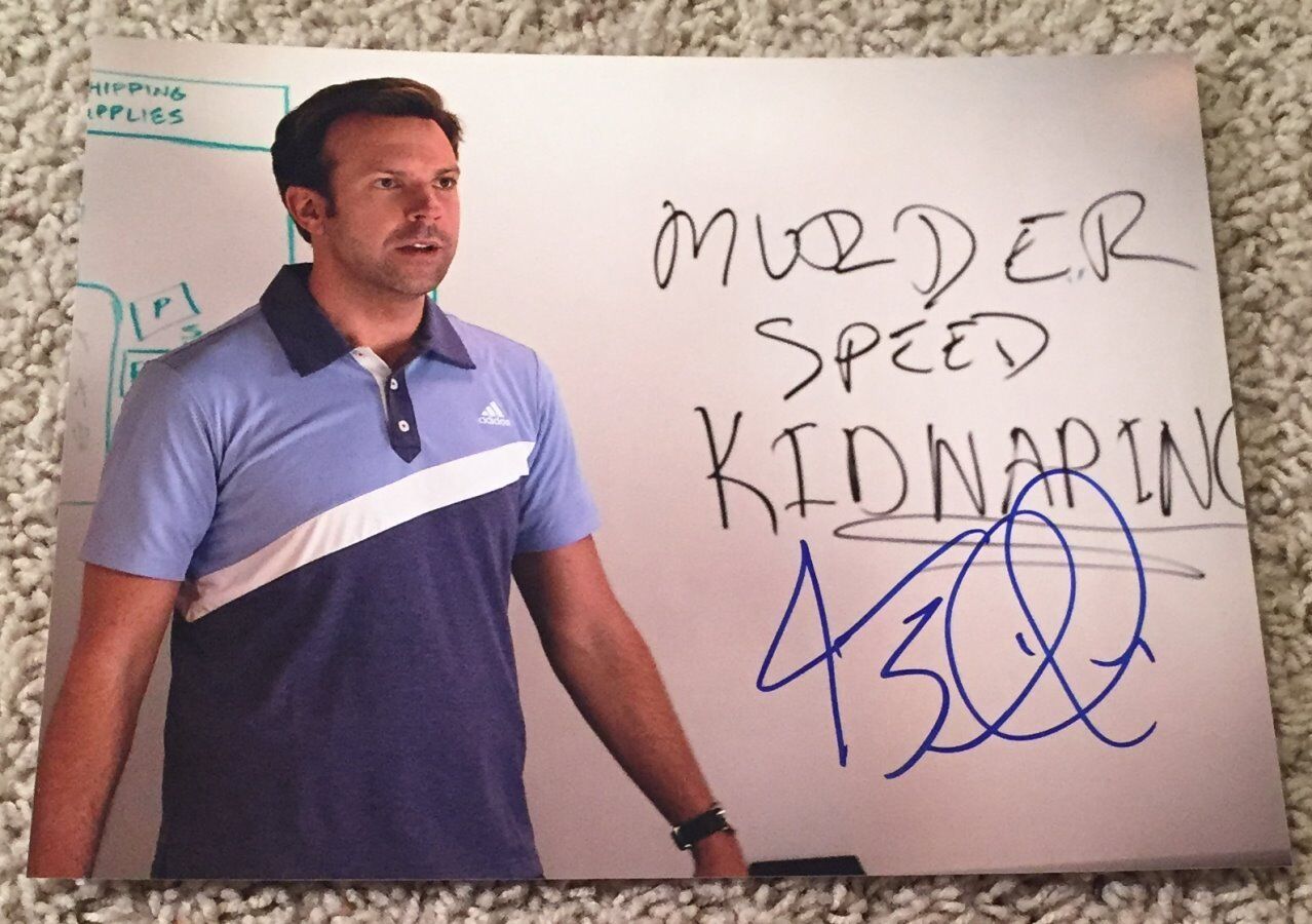 JASON SUDEIKIS SIGNED AUTOGRAPH HORRIBLE BOSSES HALL PASS 8x10 Photo Poster painting w/PROOF