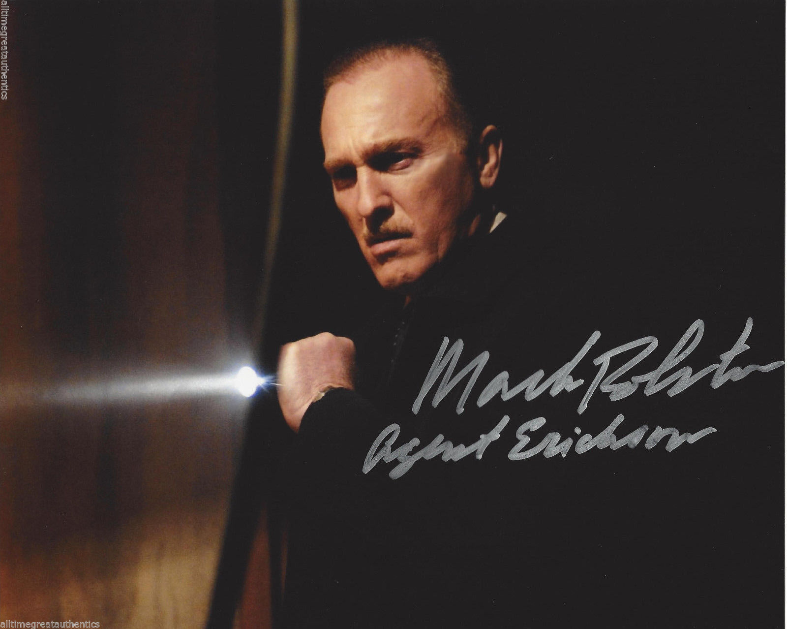 MARK ROLSTON SIGNED AUTHENTIC SAW 'ERICKSON' 8X10 Photo Poster painting w/COA SHAWSHANK