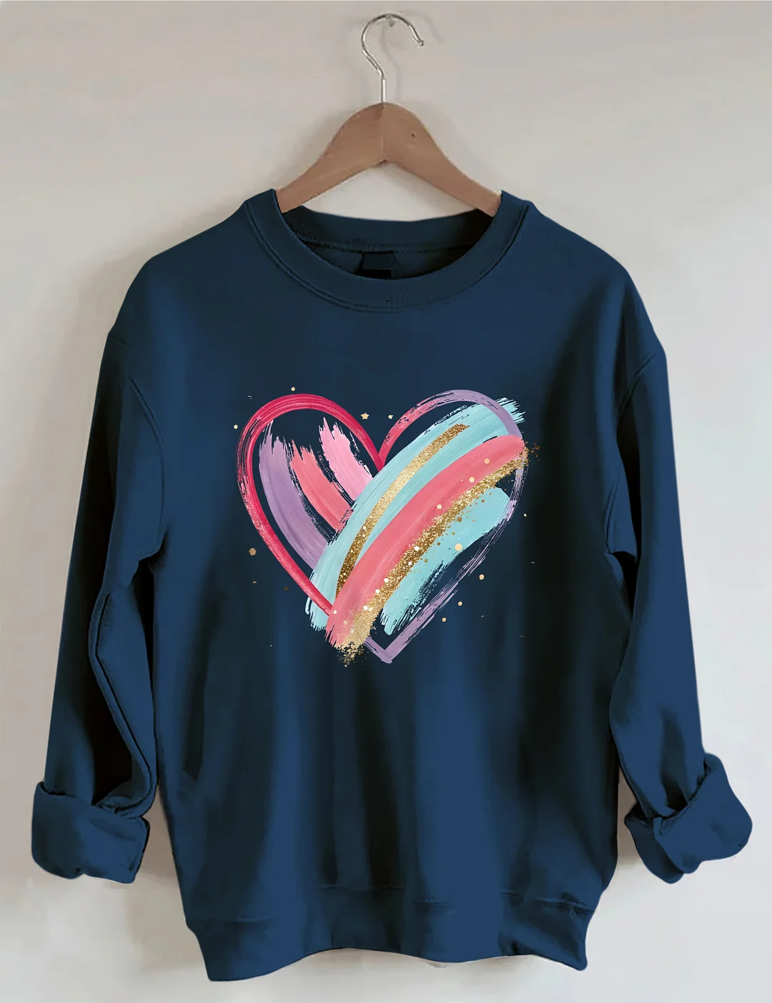 Valentines Day Heart Sweatshirt