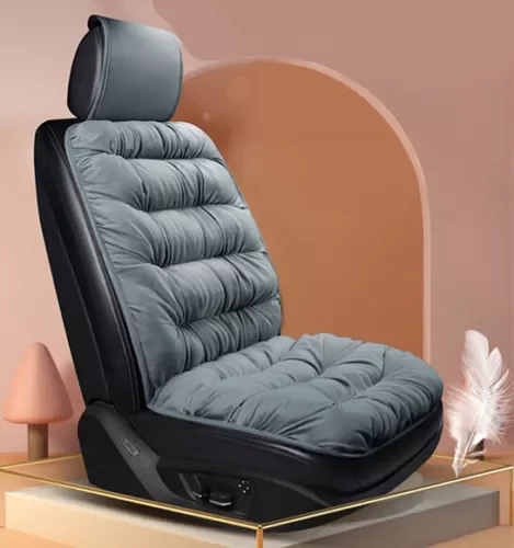 Dronehint Car Front Seat Cushion Winter Thicken Plush Cover Protector Pad Interior Parts (For: Mini) Parts