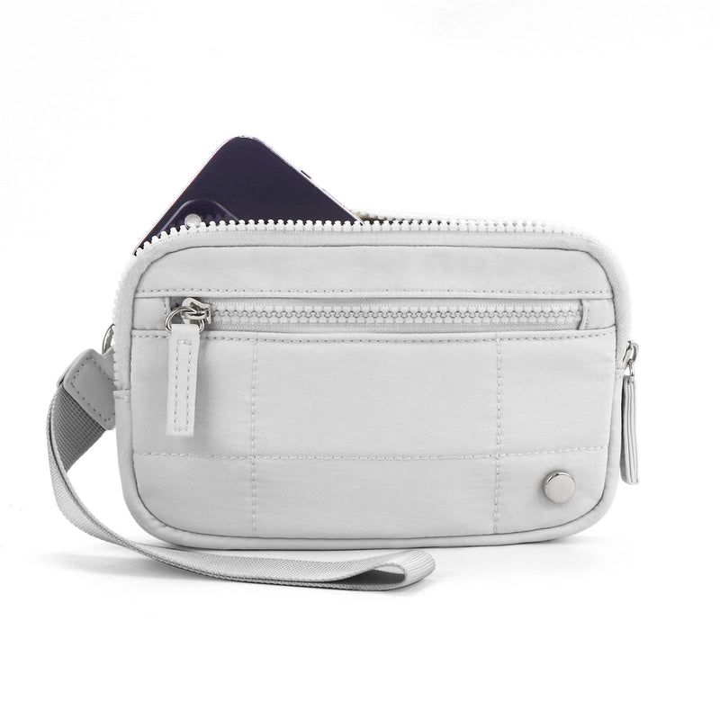 In Stock Hot Lulu Same Transparent PVC Card Bag Wrist Bag Portable Bank Card Change Purse