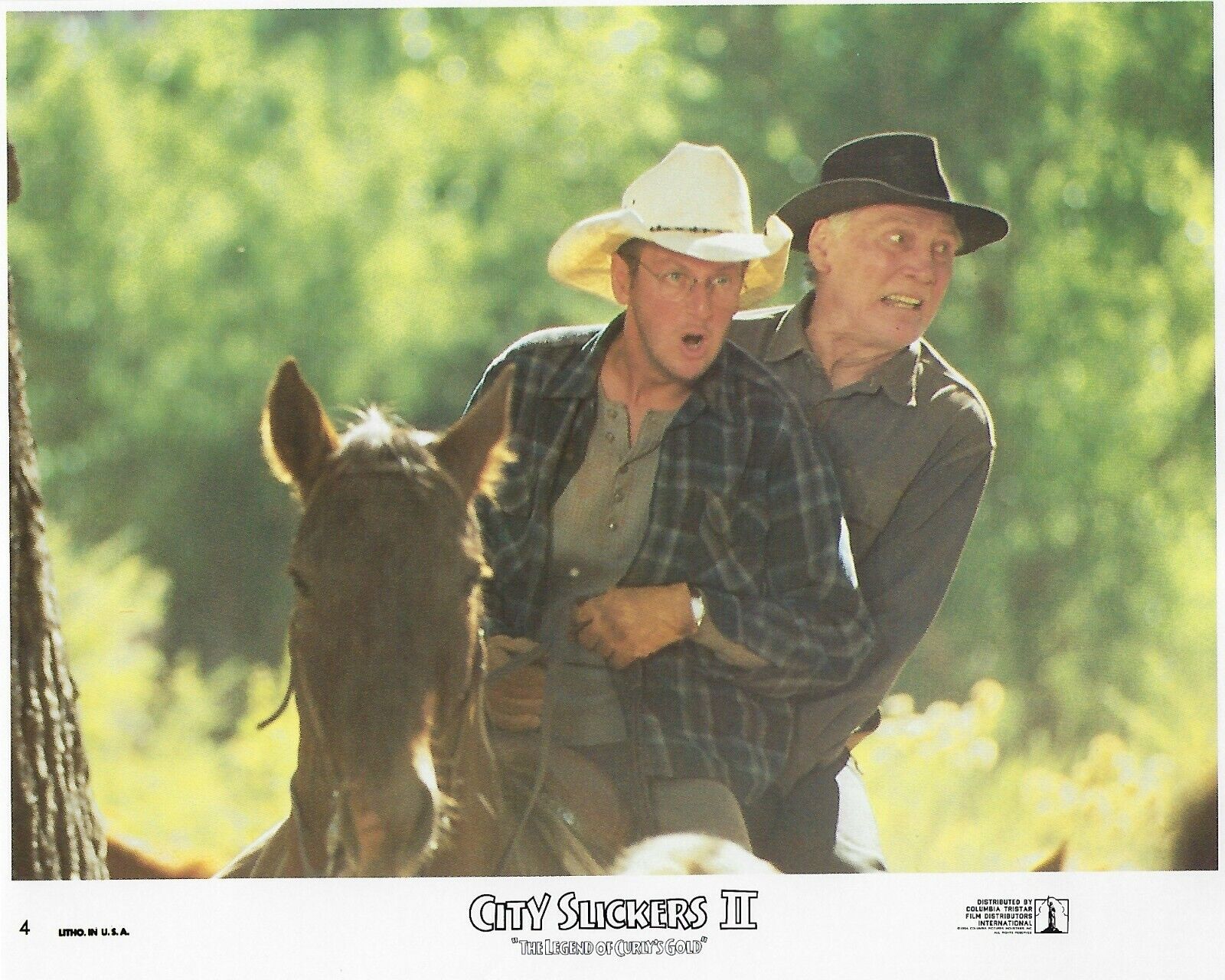 City Slickers 2 Original 8x10 Lobby Card Poster Photo Poster painting 1994 Crystal II #4