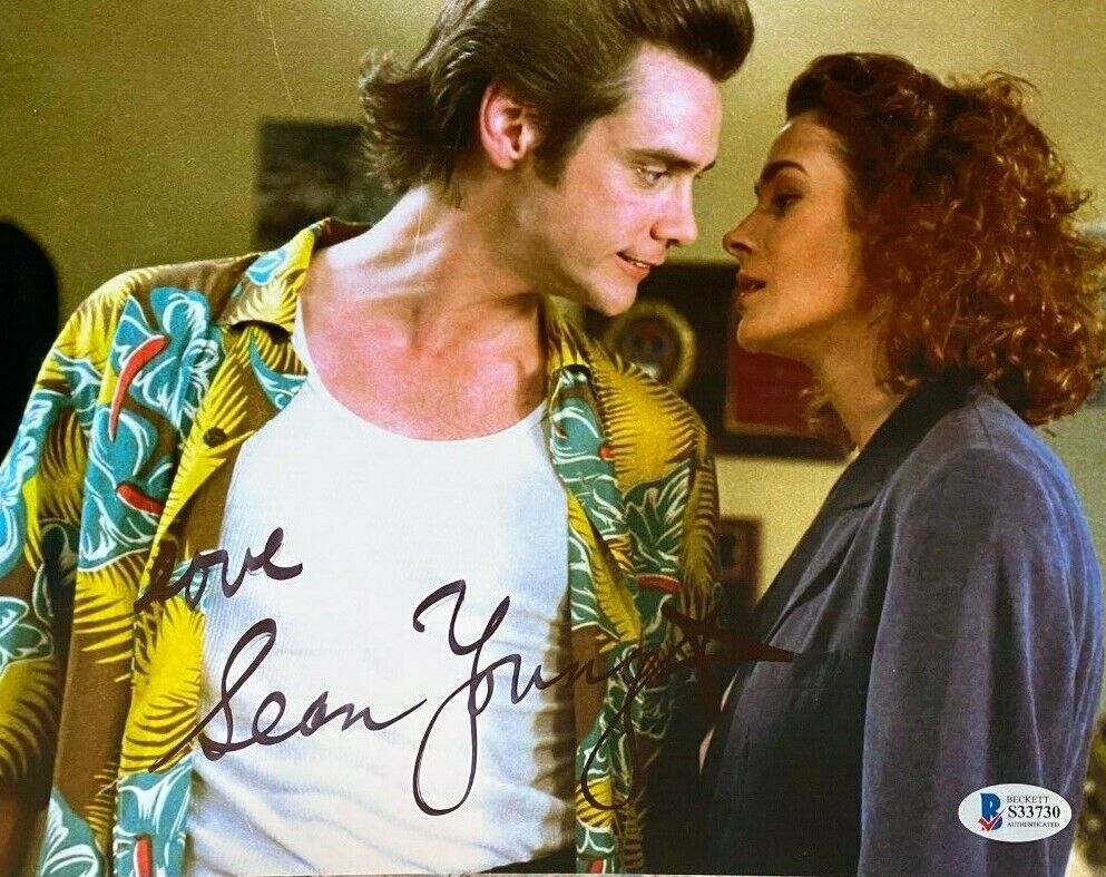 Sean Young signed autographed 8x10 Photo Poster painting Ace Ventura Beckett COA