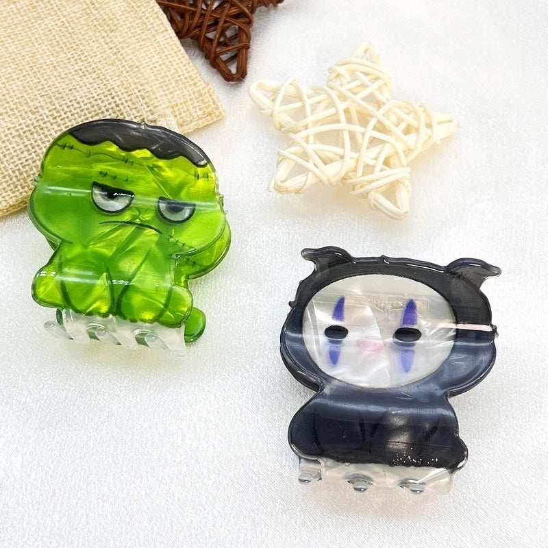 Halloween Cute Women’s Cartoon Acetic Acid Sheets Hair Claws