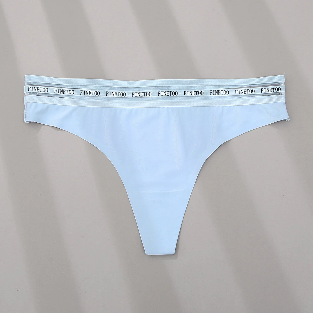 M-XL Seamless Panties Sexy G-String Thong Women's Underwear Low-Waist Female Lingerie Solid Color Pantys Soft Intimates Lingerie