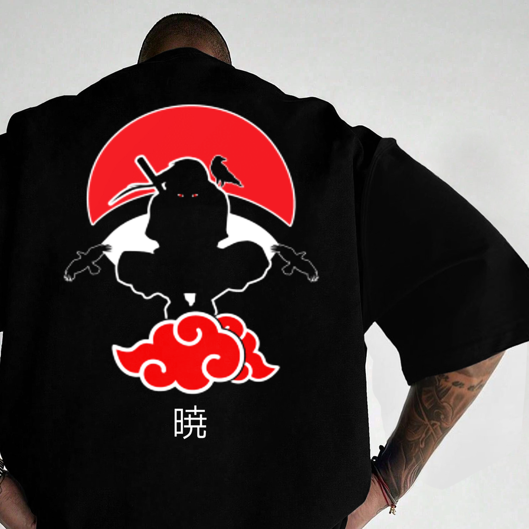 Unisex "Akatsuki" Ninja Anime Printed T-shirt