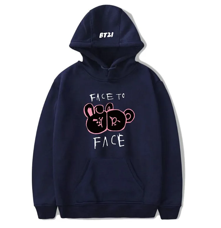 Bt21 deals character hoodie