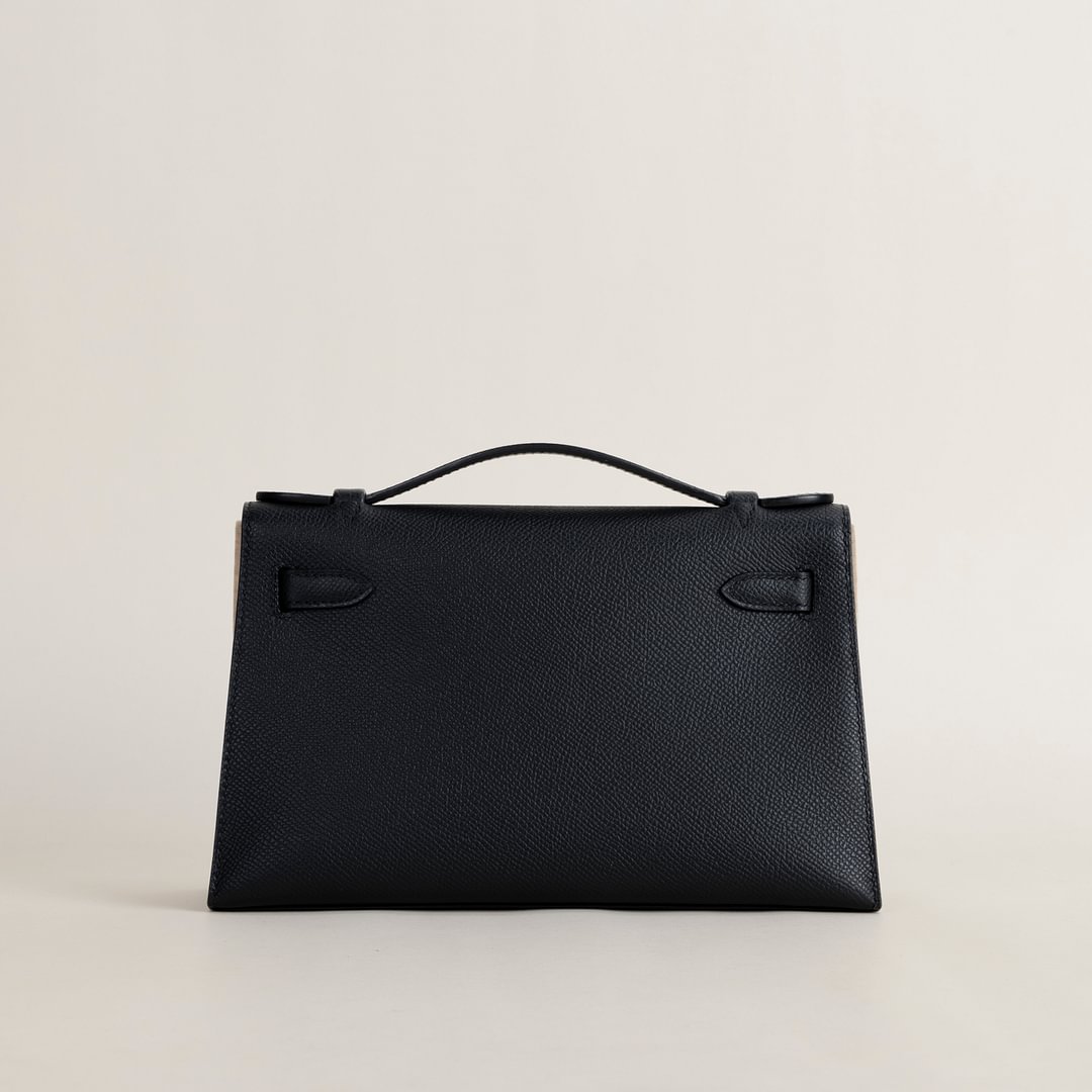 Kelly pochette Epsom 89 Noir RGHW