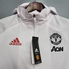 2021 Manchester United Jersey Windbreaker White(Black-Red Edge)
