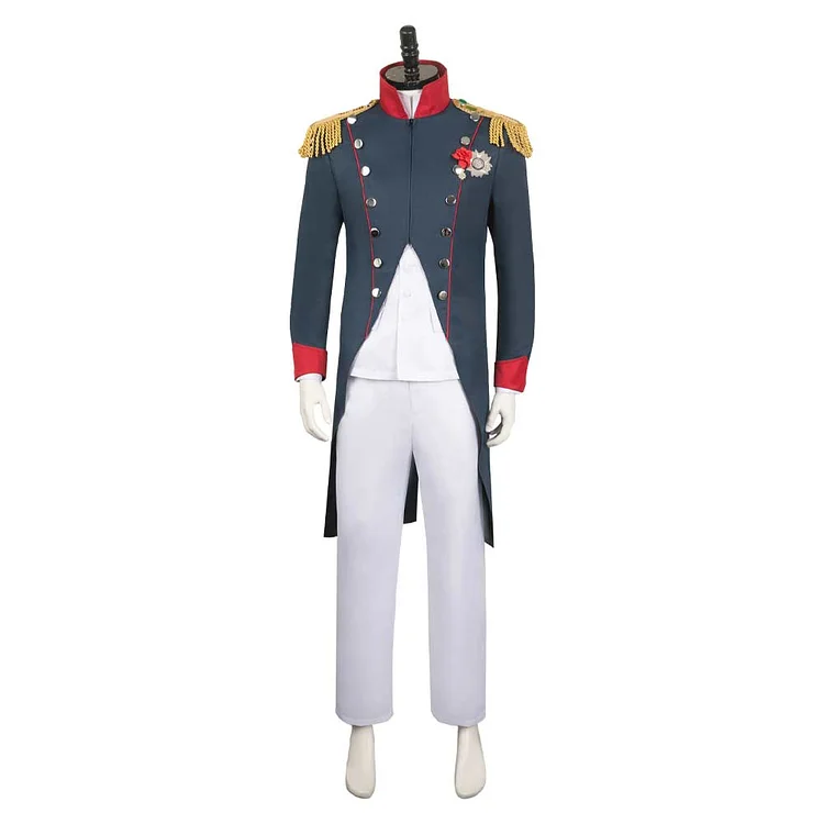 Napoleon (2023) Napoleon Cyan Set Outfits Cosplay Costume Halloween Carnival Suit