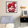 Valentine's Day Gnome - Full Round Drill Diamond Painting