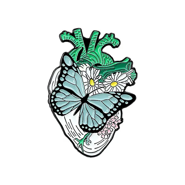 Foto del pin Corazón de Mariposa Dulce