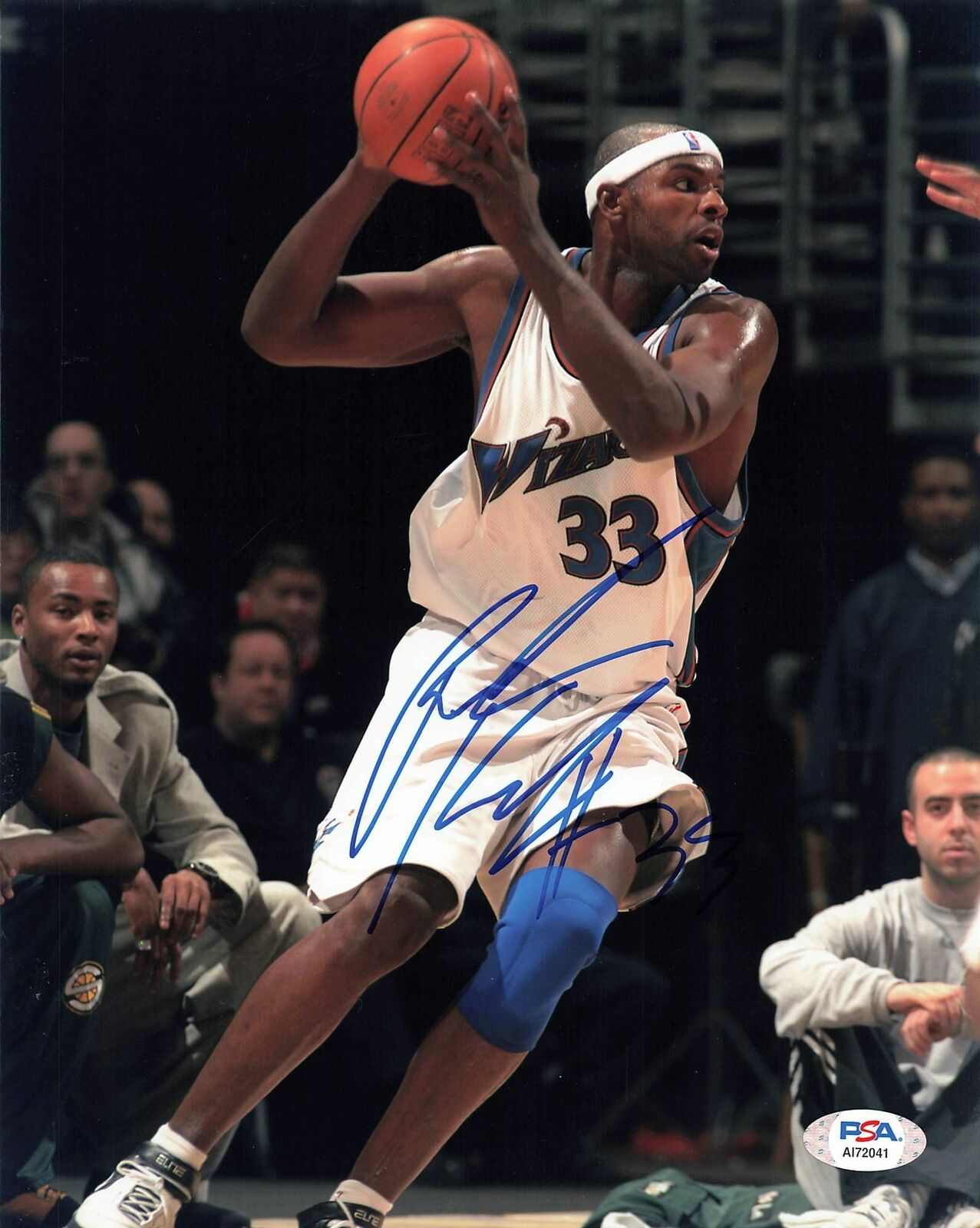 Brendan Haywood Signed 8x10 Photo Poster painting PSA/DNA Washington Wizards Autographed