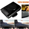 Car Heater 12V 200W Portable Electric Heating Fan Defogger Defroster Demister