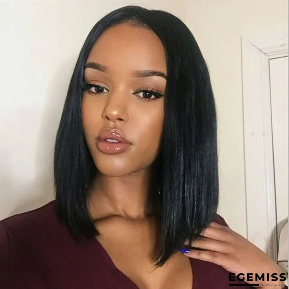 Female Long Straight Hair with Black Fashion | EGEMISS
