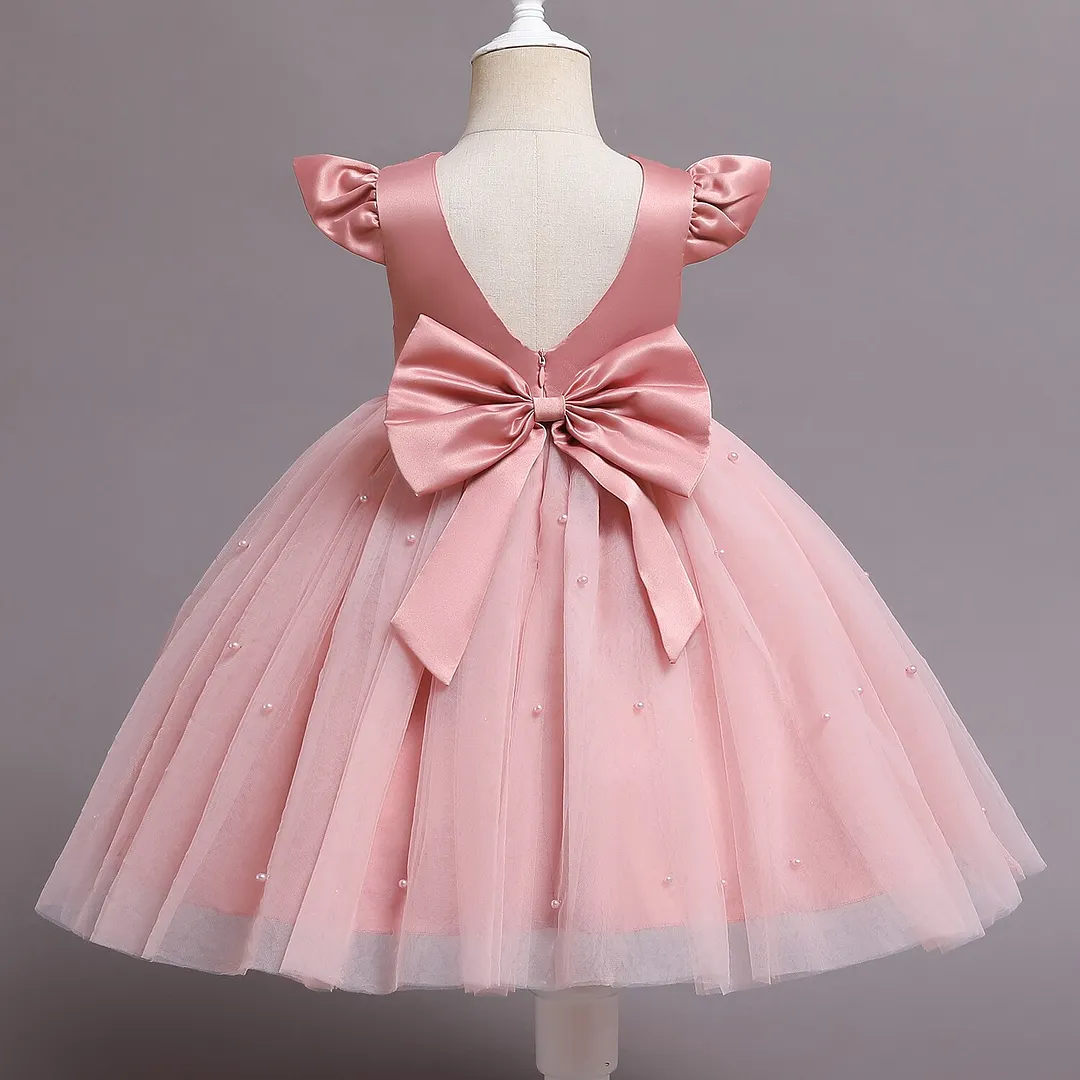 Newborn Dress For Girls Kids Wedding Party Dresses For Baby Girls 1st Birthday Princess Dress Bridesmaids Infant Bebe Vestidos