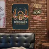Foreigner - Panneaux en &eacute;tain m&eacute;tallique(20*30cm/30*40cm) - Musique