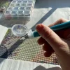 Diamond Painting Magnifying Glass Plastic Magnifier Point Drill Pen Magnifier Diamond Embroidery Tool Accessories
