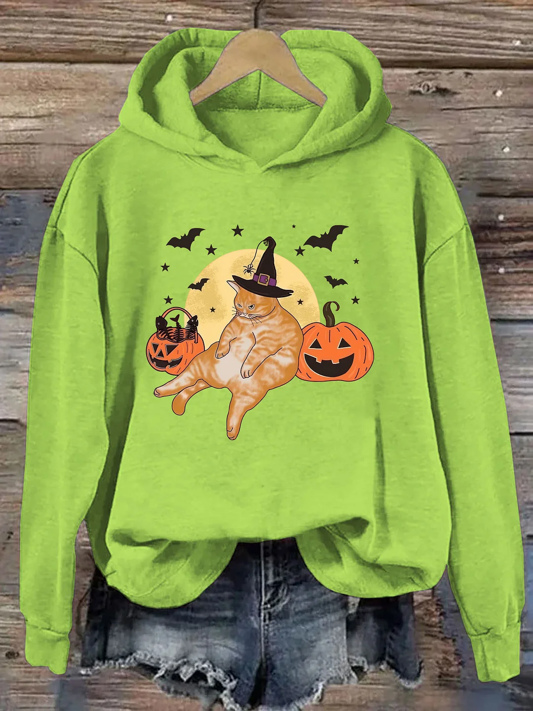Halloween Cat Hoodie