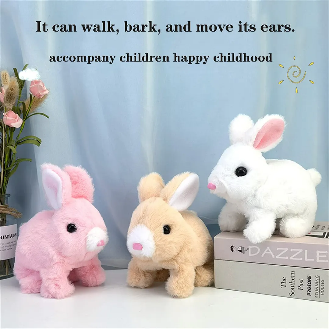 Rowlinnsky Bunny Toys Educational Interactive Toys Bunnies Can Walk and Talk