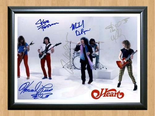 Heart Band Ann Nancy Wilson Signed Autographed Photo Poster painting Poster Print Memorabilia A4 Size