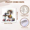 (US Only)Paint By Numbers Kit On Canvas DIY Oil Art Girl Picture Home Wall Decor40x40cm