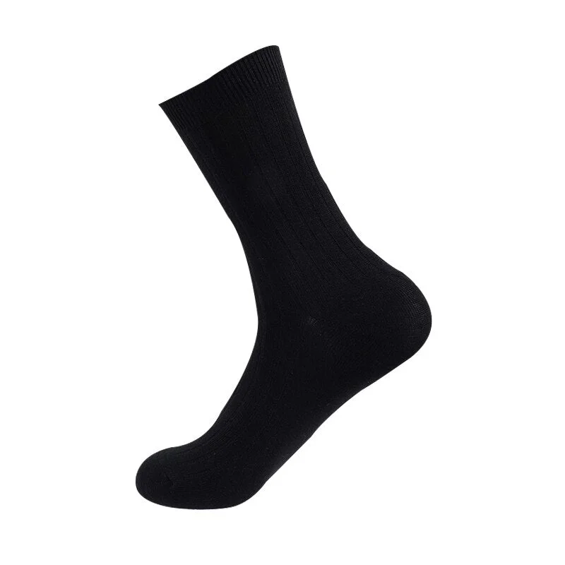 Men and Women Couple Socks Autumn Spring Cotton Rib Solid Colors Harajuku Crew Fashion Street Casual Middle Tube Unisex Sock