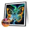 Diamond Painting -DIY Round Drill Mysterious Butterfly(40x40cm)
