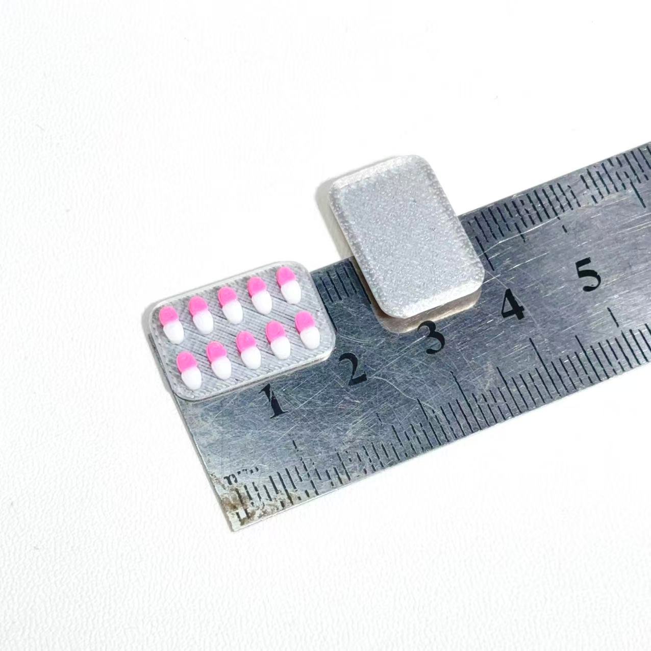 Mini Resin Medicine Pills Charm