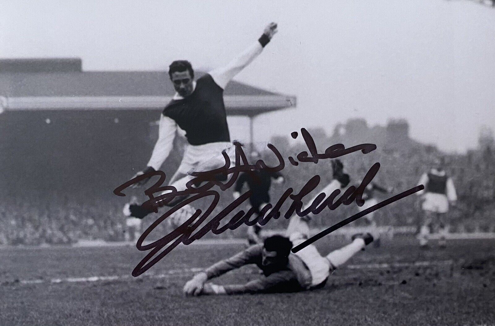 John Radford Genuine Hand Signed Arsenal 6X4 Photo Poster painting