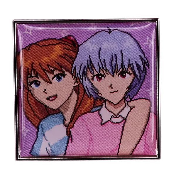 Foto del pin Dúo de Estrellas Kawaii