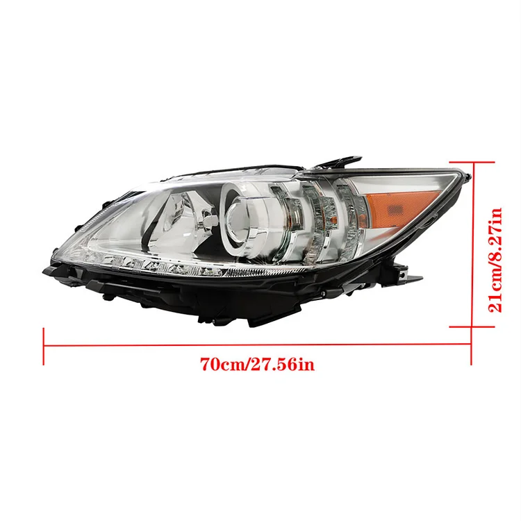 SEBLAFF Left Headlamp Headlight Assembly w/DRL Replacement for 2013 2015 ES300H ES350 Driver Side 8118533B50