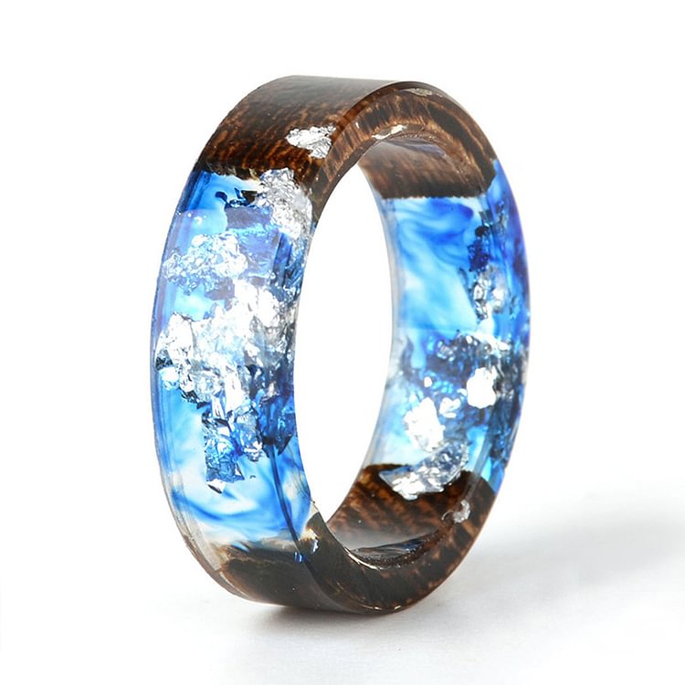 FREE Today: Intellectual & Optimistic - Handmade Wood Ring