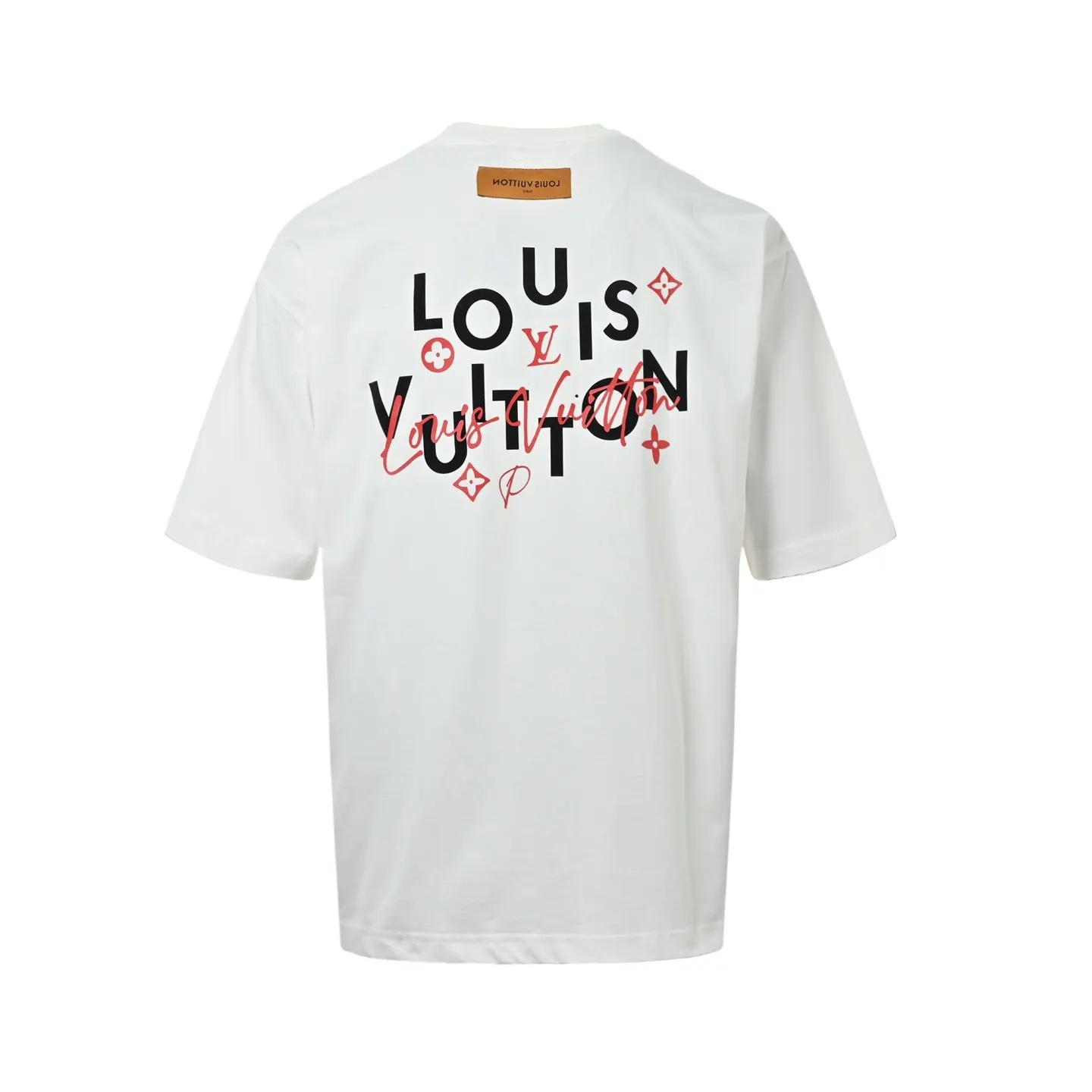 Premium White Graphic T-Shirt - Back View